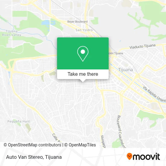 Auto Van Stereo map