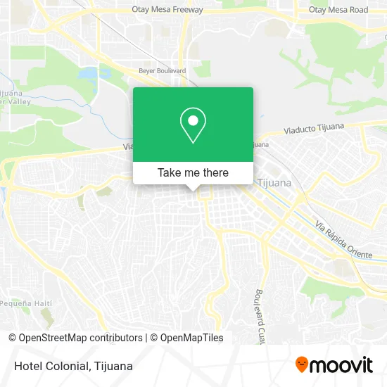 Hotel Colonial map