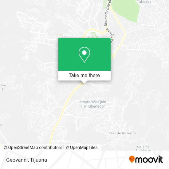 Geovanni map