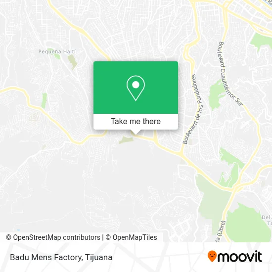 Badu Mens Factory map
