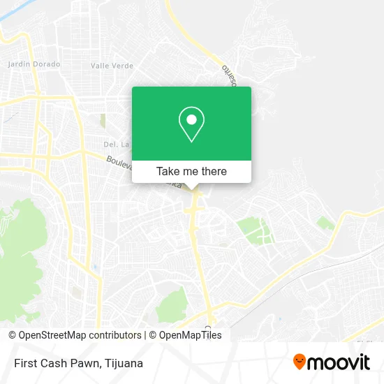 First Cash Pawn map