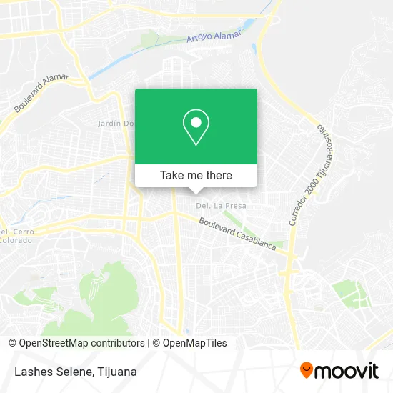 Lashes Selene map