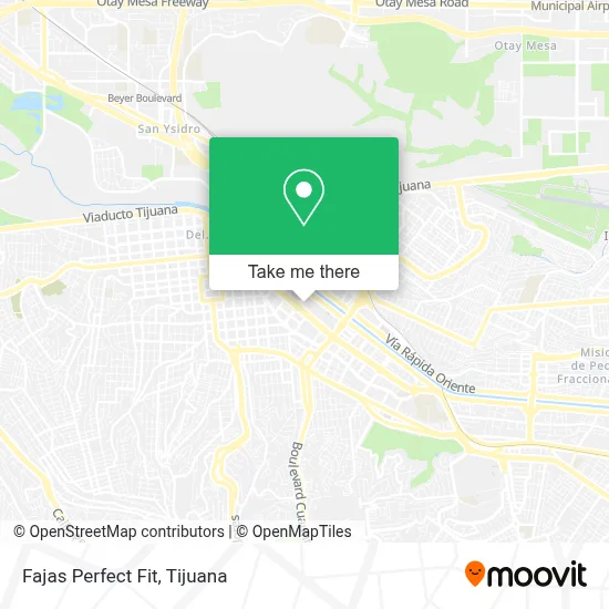 Fajas Perfect Fit map