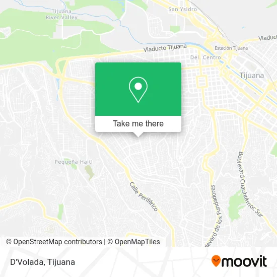 D'Volada map