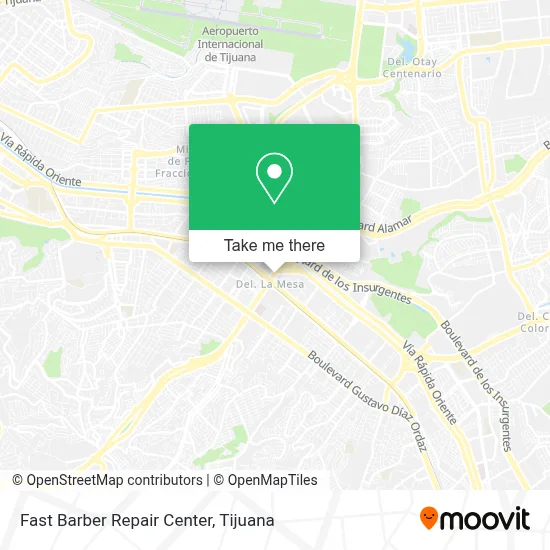 Fast Barber Repair Center map