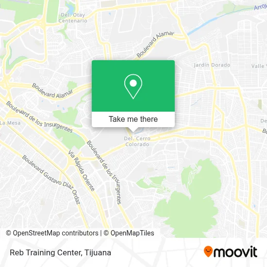 Reb Training Center map