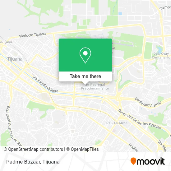 Padme Bazaar map