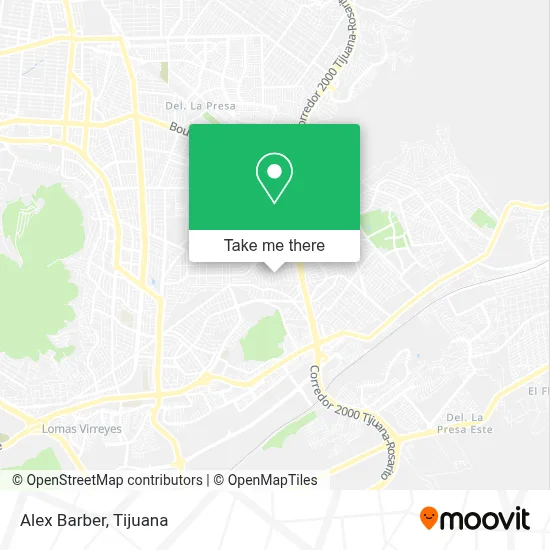 Alex Barber map
