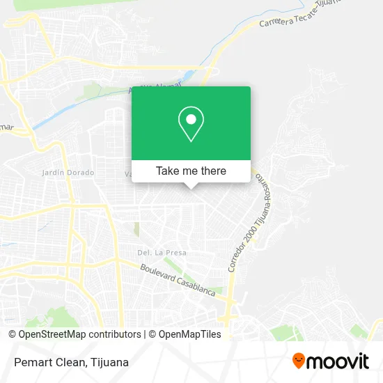 Pemart Clean map
