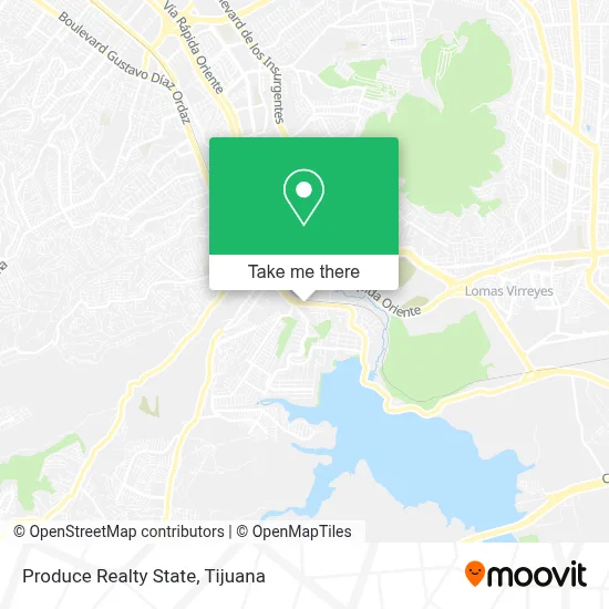 Produce Realty State map
