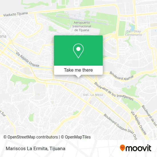 Mariscos La Ermita map