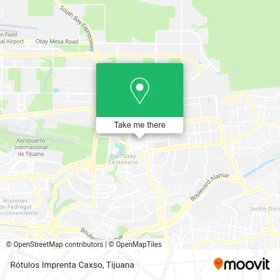 Rótulos Imprenta Caxso map
