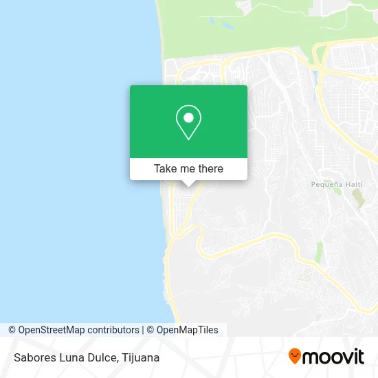Sabores Luna Dulce map