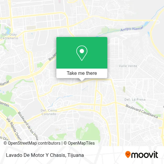Lavado De Motor Y Chasis map