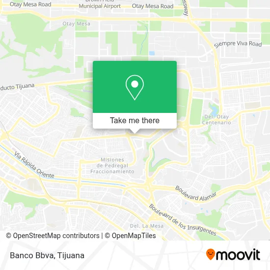 Banco Bbva map