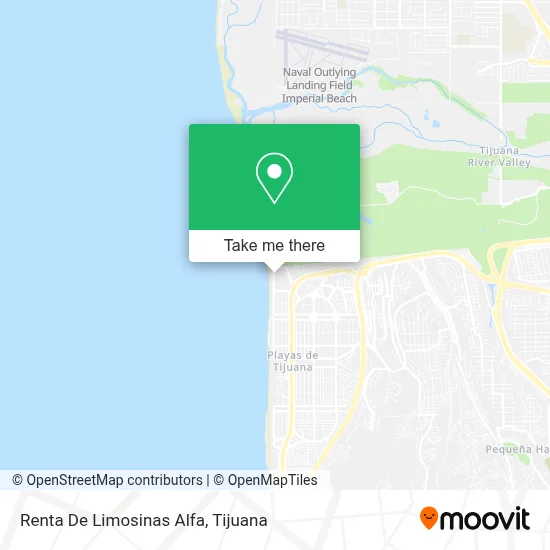 Renta De Limosinas Alfa map