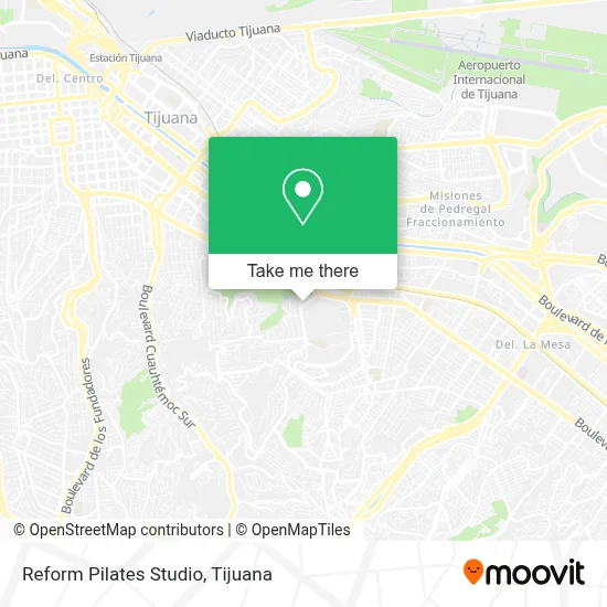 Reform Pilates Studio map
