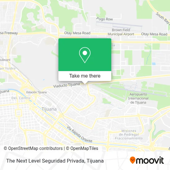 The Next Level Seguridad Privada map