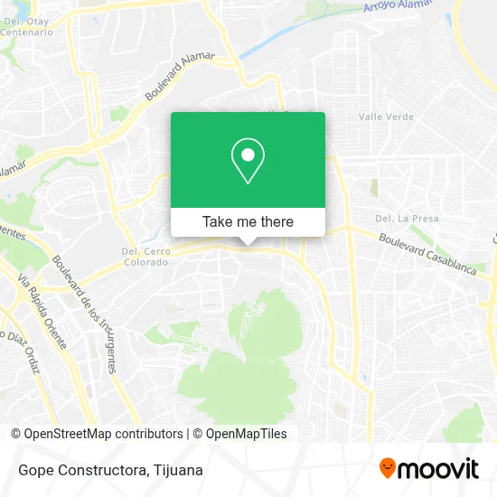 Gope Constructora map