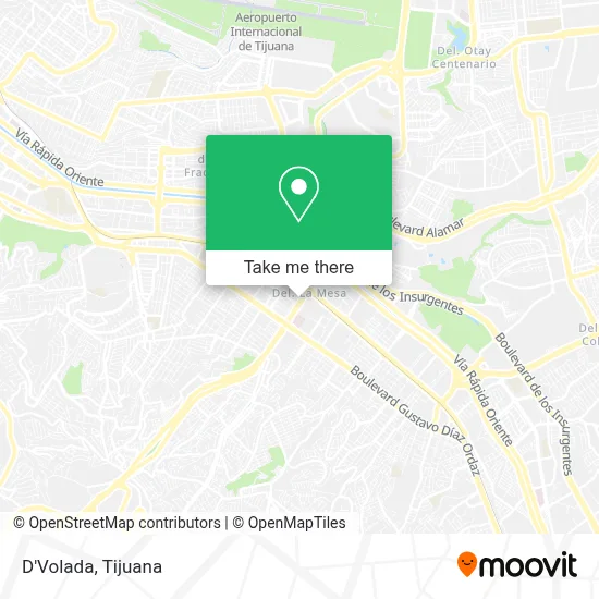 D'Volada map