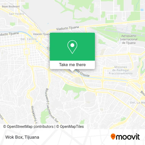Wok Box map