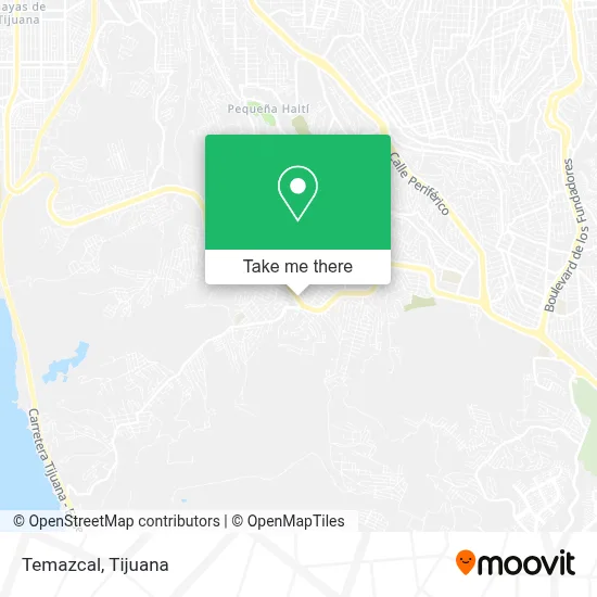 Temazcal map