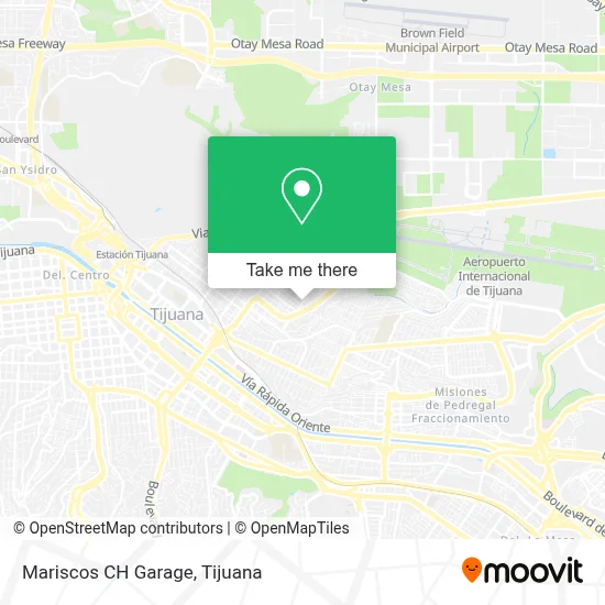 Mariscos CH Garage map