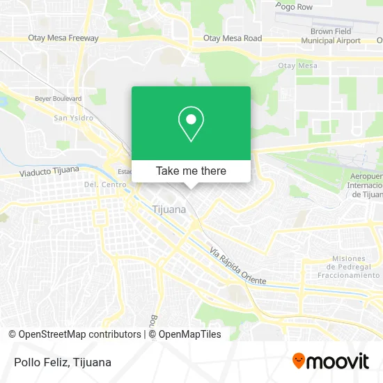 Pollo Feliz map