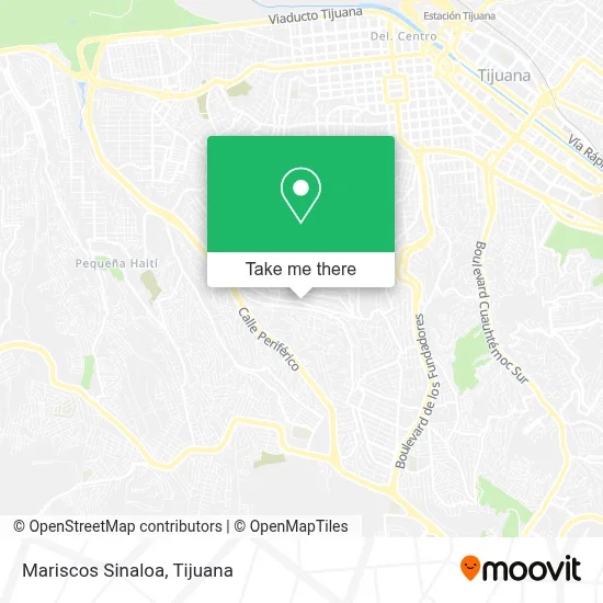 Mariscos Sinaloa map