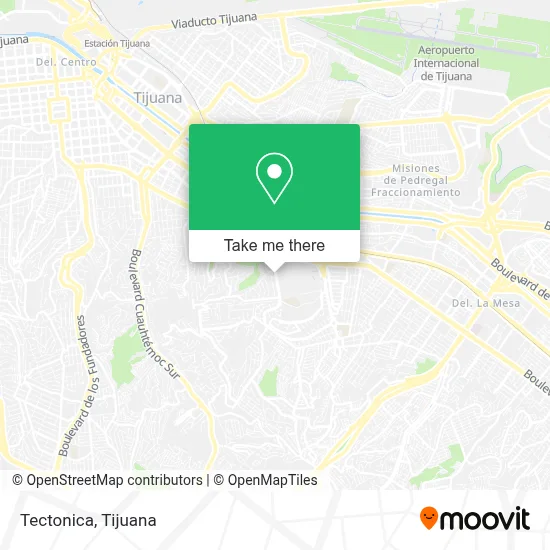 Tectonica map