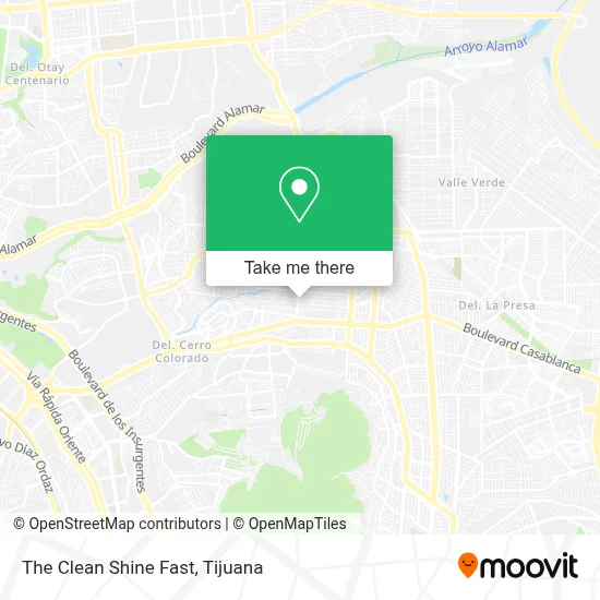 The Clean Shine Fast map