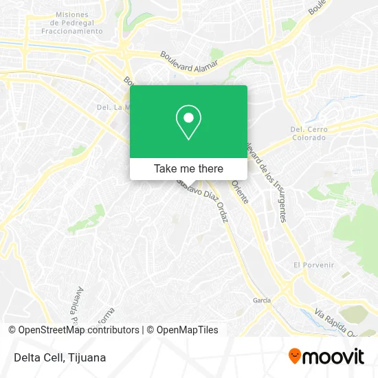 Delta Cell map