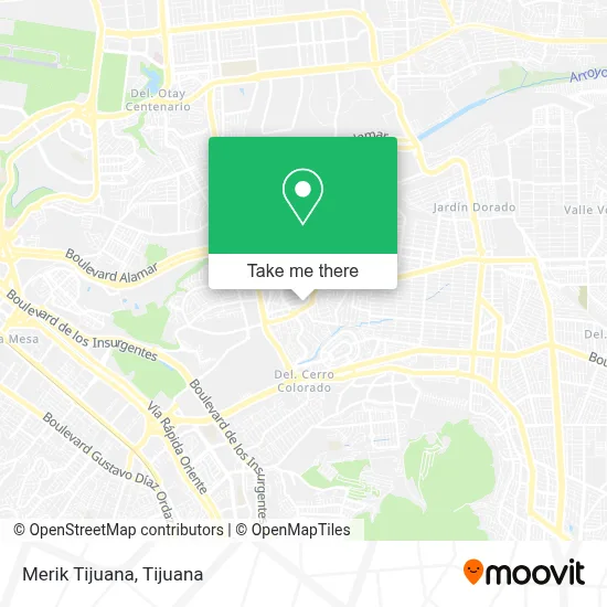 Merik Tijuana map