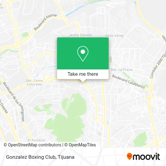 Gonzalez Boxing Club map