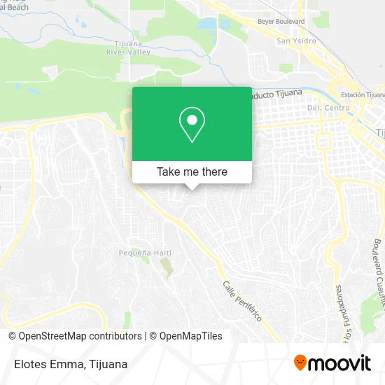 Elotes Emma map