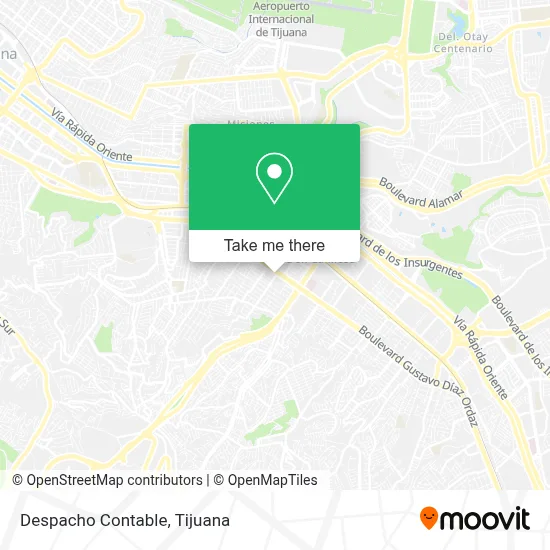 Despacho Contable map