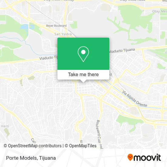 Porte Models map