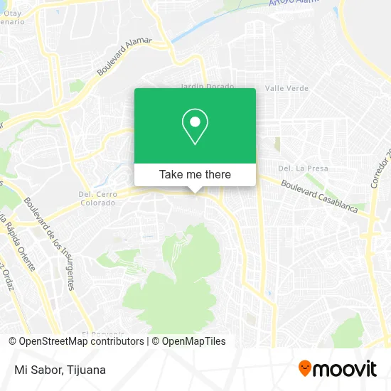 Mi Sabor map