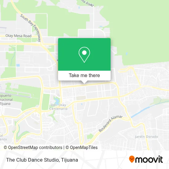 The Club Dance Studio map