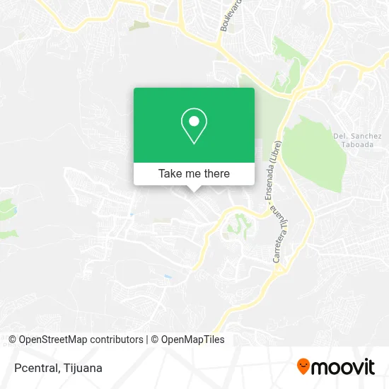 Pcentral map