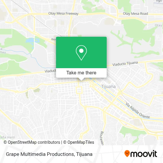 Grape Multimedia Productions map