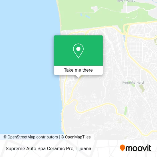 Supreme Auto Spa Ceramic Pro map