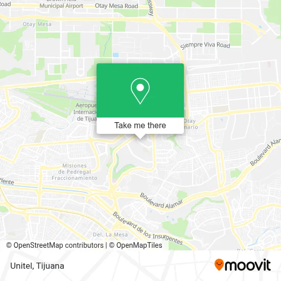 Unitel map