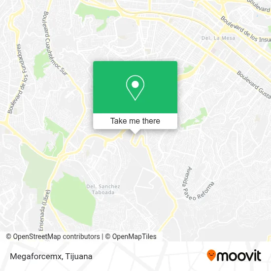 Megaforcemx map