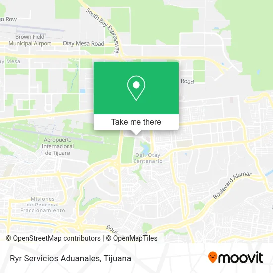 Ryr Servicios Aduanales map