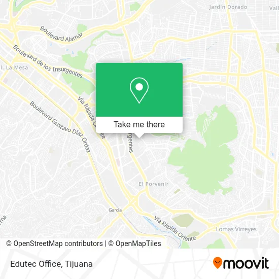 Edutec Office map