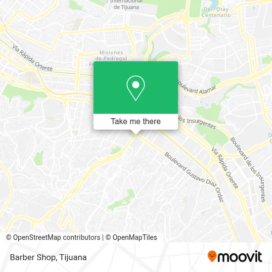 Barber Shop map