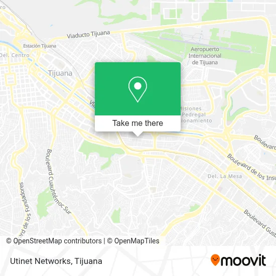Utinet Networks map