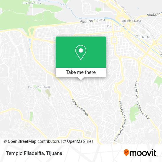 Templo Filadelfia map