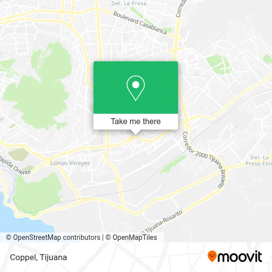 Coppel map